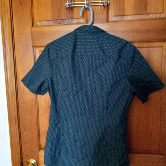 H&M Slim Fit Small Short Sleeve shirt Office Button Down - Picture 2 of 5